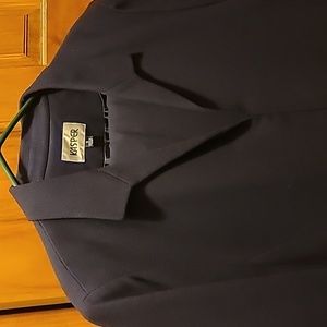 Navy Blue Kasper Paint Suit